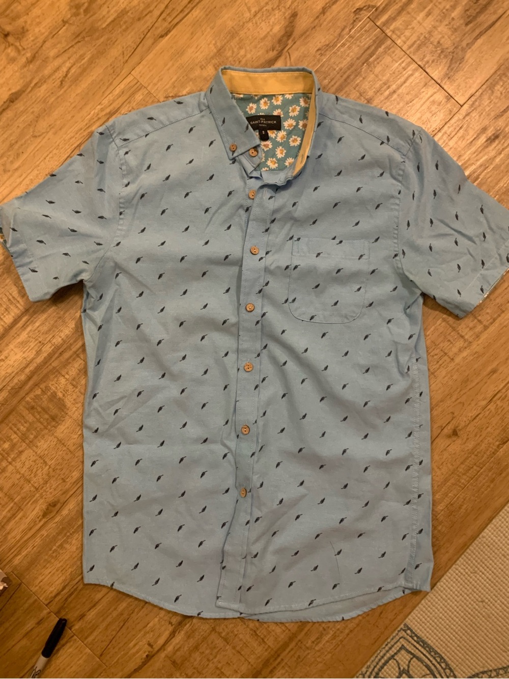 *2 for $20* Rue St. Patrick Short Sleeve Button-up